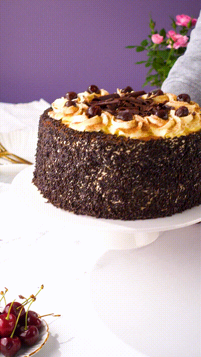 Patisserie Valerie's handmade Black Forest Gateau cake delivery