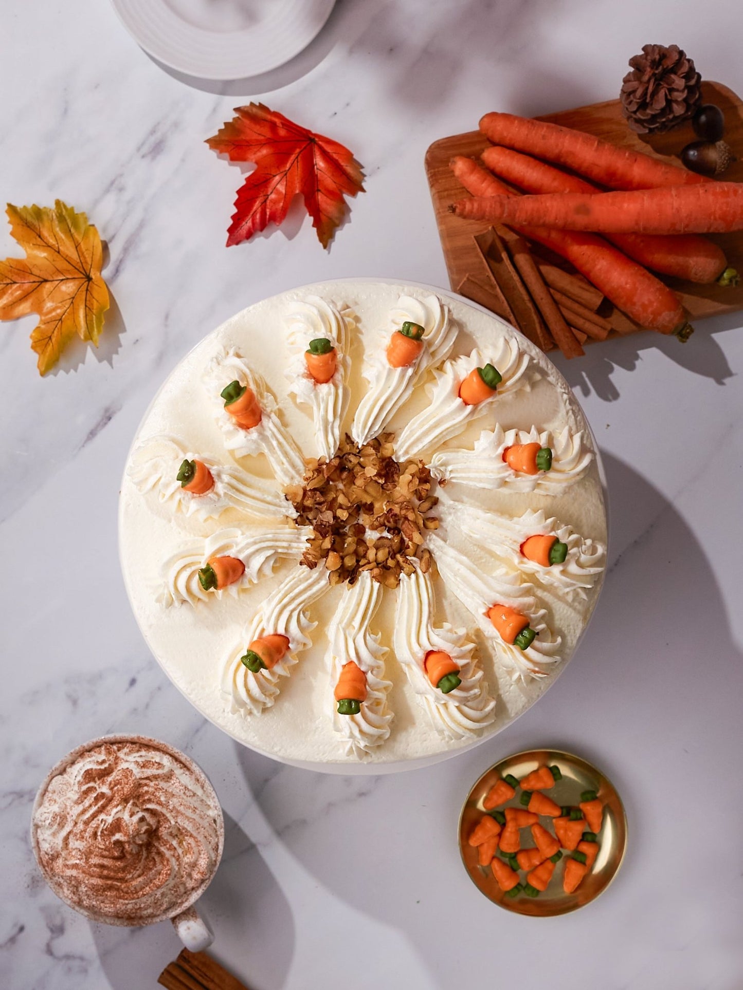 Patisserie Valerie's handmade Carrot Cake cake delivery