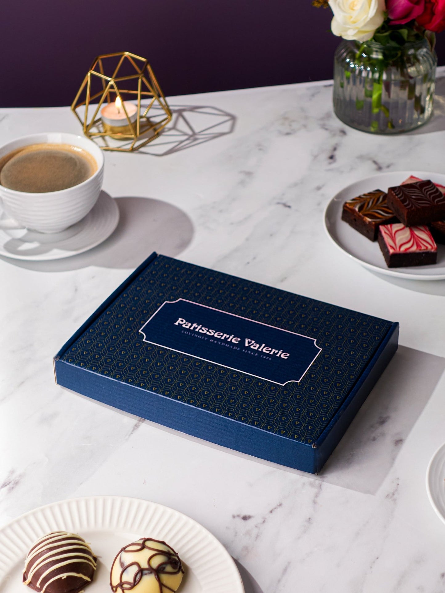Patisserie Valerie's handmade Chocolate Fudge Brownies cake delivery