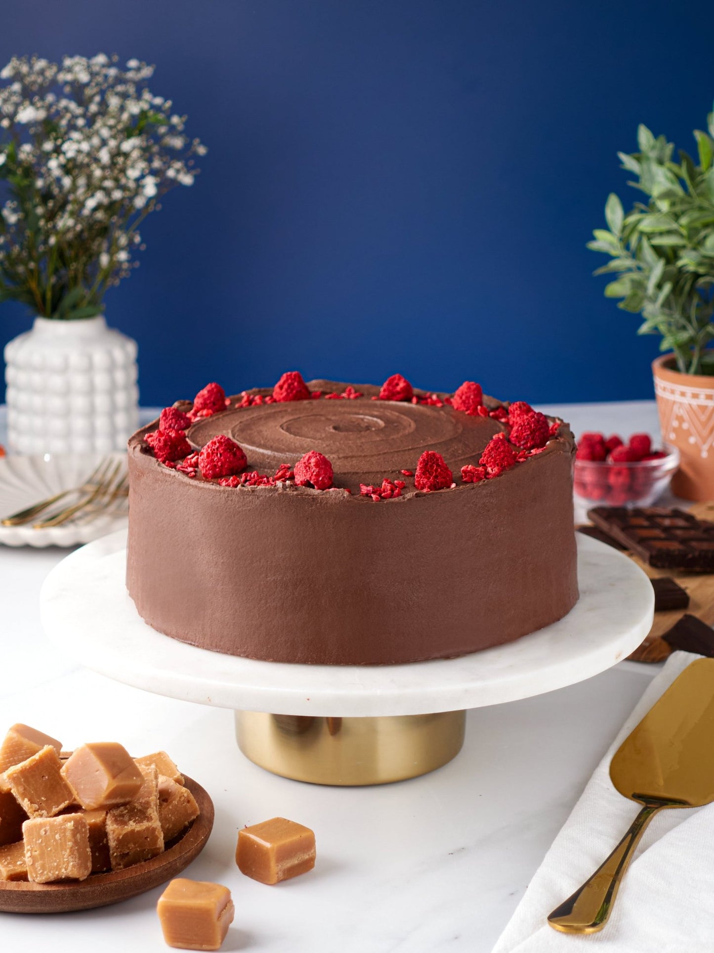 Patisserie Valerie's handmade Chocolate Fudge Cake (Ve) cake delivery