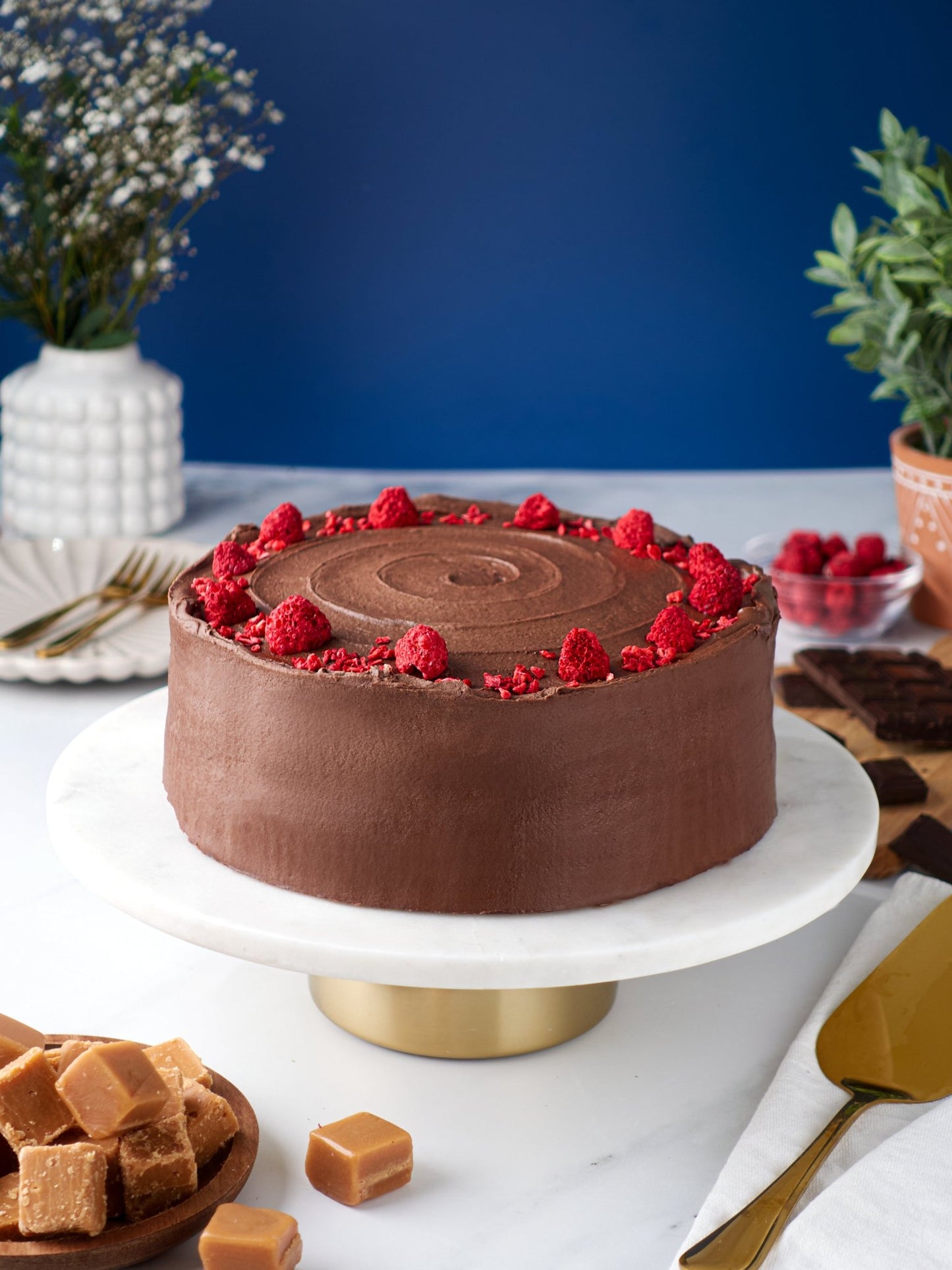 Patisserie Valerie's handmade Chocolate Fudge Cake (Ve) cake delivery