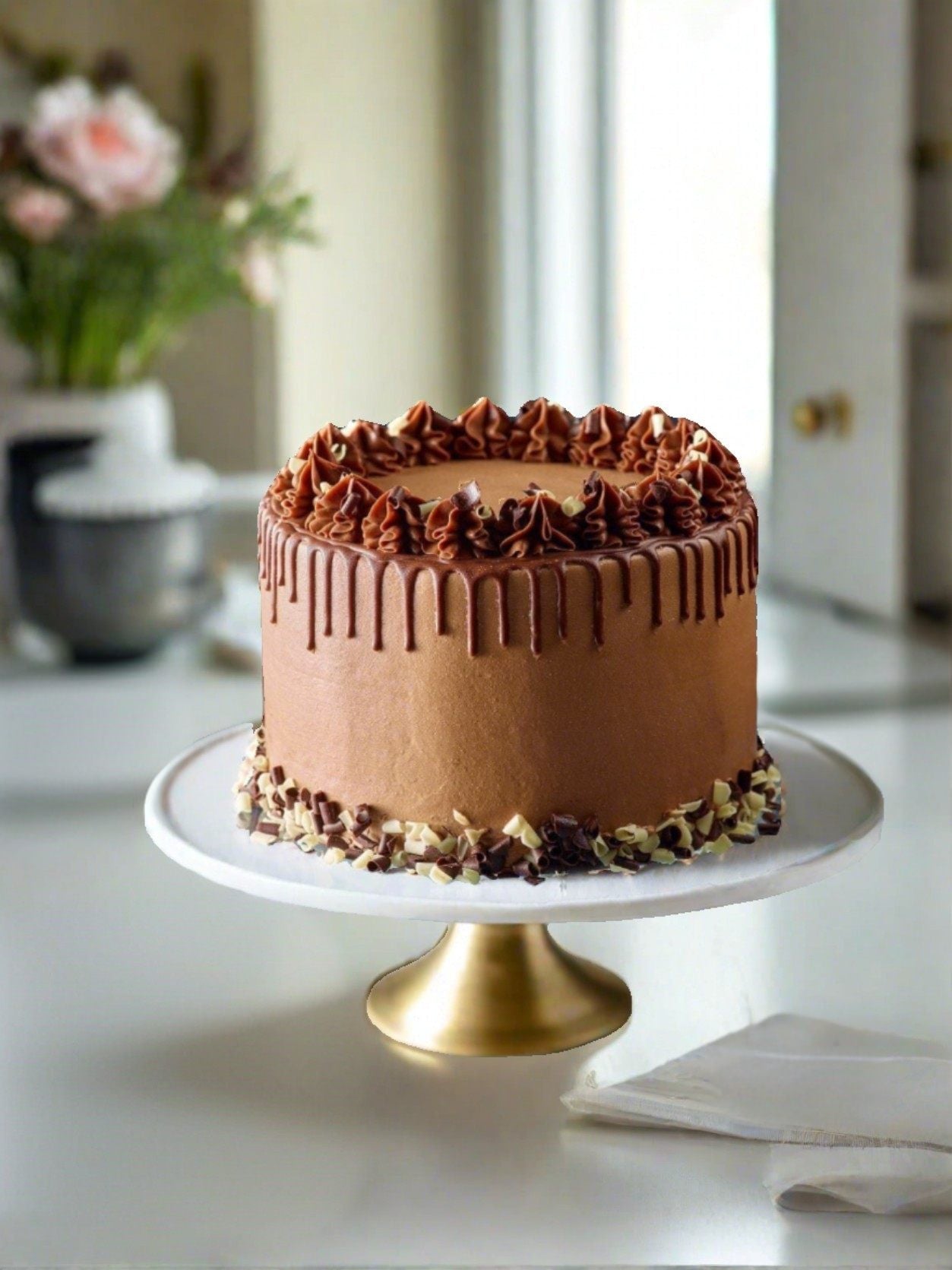 Patisserie Valerie's handmade Decadent Chocolate Drip Cake cake delivery
