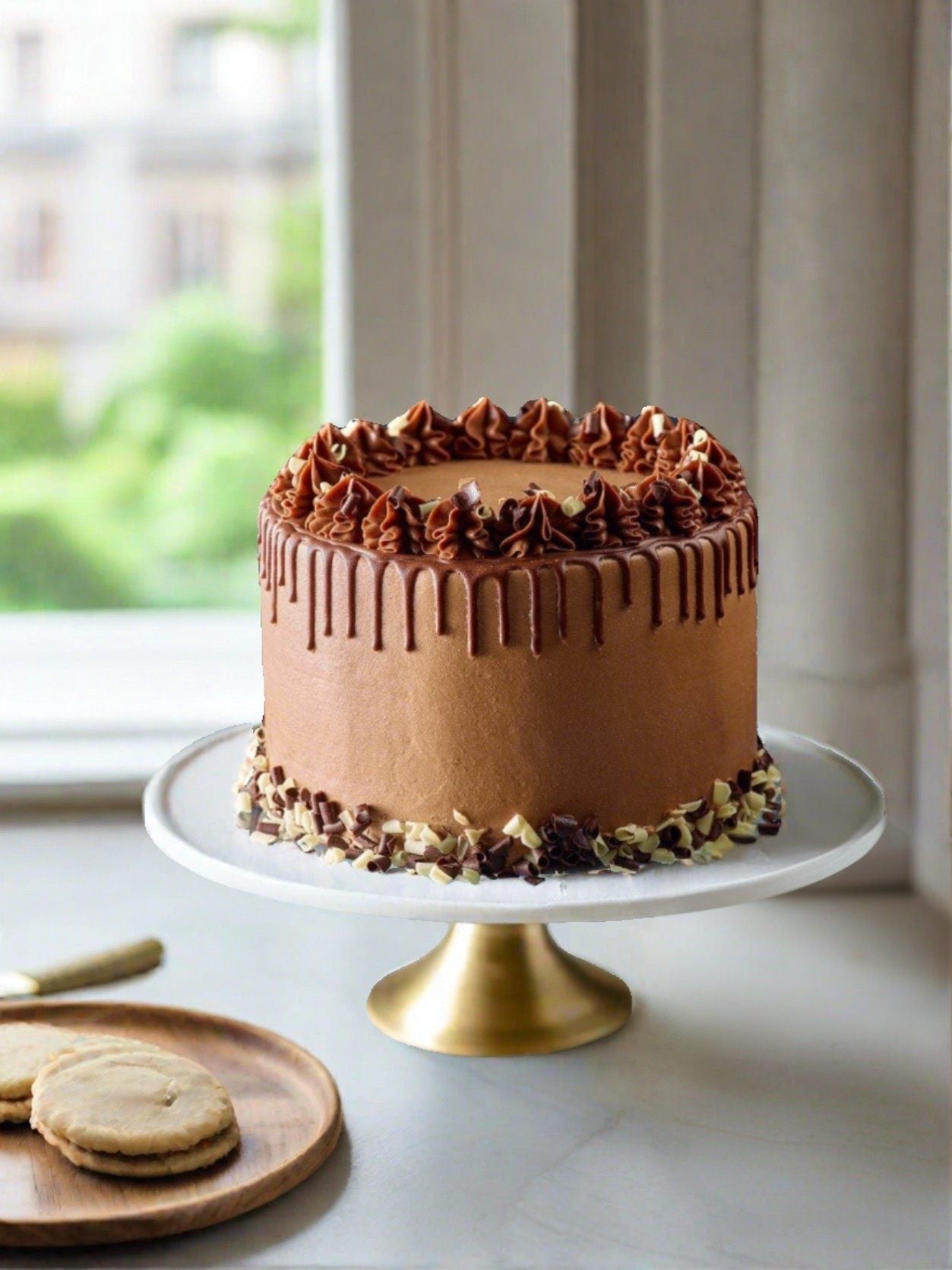 Patisserie Valerie's handmade Decadent Chocolate Drip Cake cake delivery
