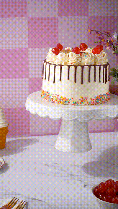 Patisserie Valerie's handmade Sweet Treat Sundae Cake cake delivery