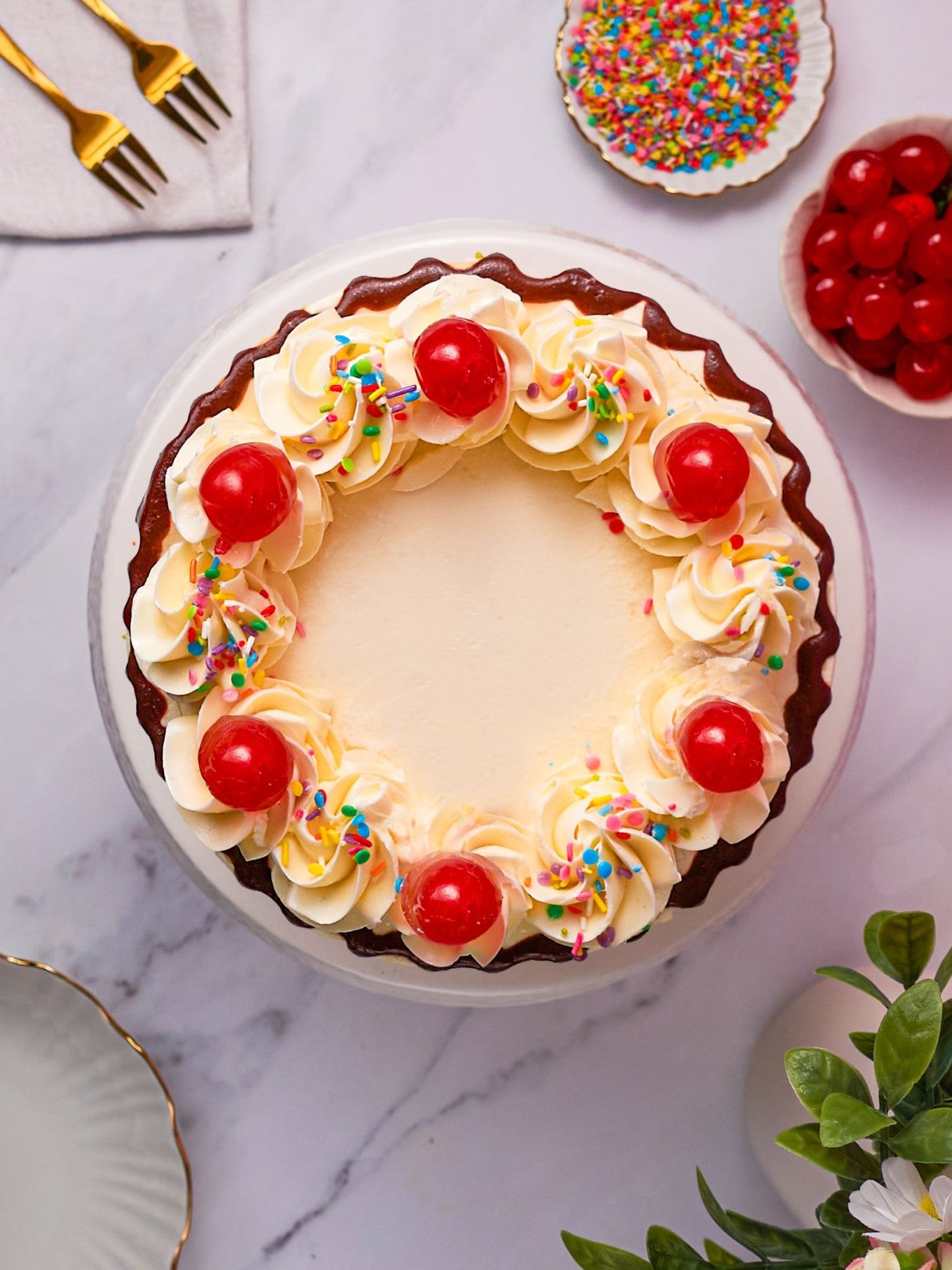 Patisserie Valerie's handmade Sweet Treat Sundae Cake cake delivery