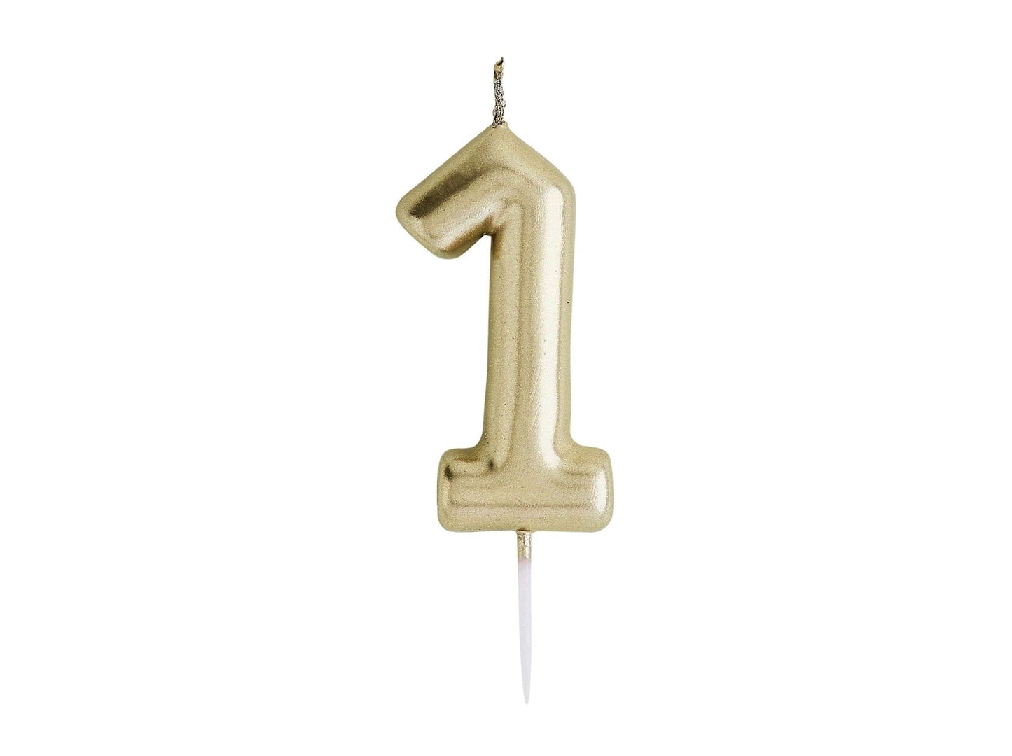 Patisserie Valerie's handmade Metallic Gold Number Candles cake delivery