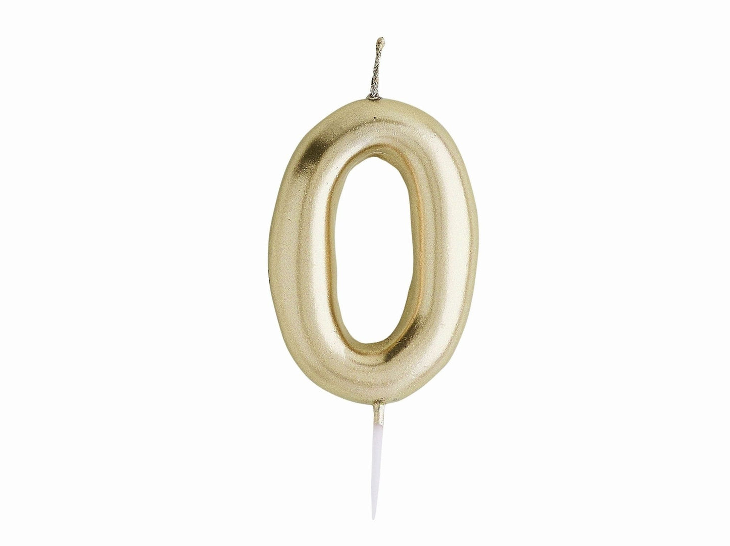 Patisserie Valerie's handmade Metallic Gold Number Candles cake delivery