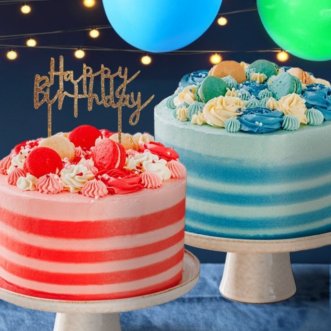 Patisserie Valerie's Candy Stripe Gateaux - Patisserie Valerie