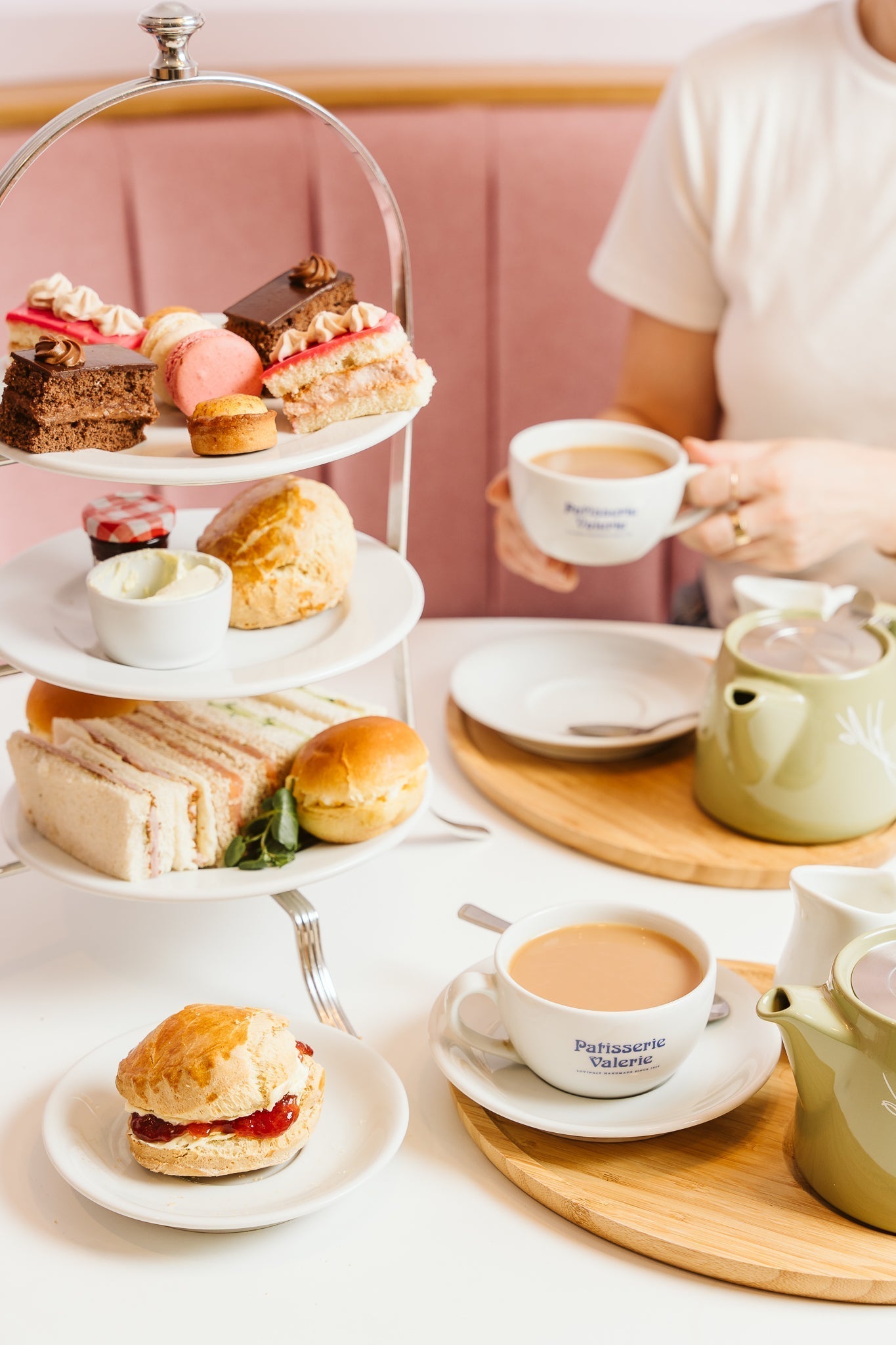Wimbledon afternoon tea party - Patisserie Valerie