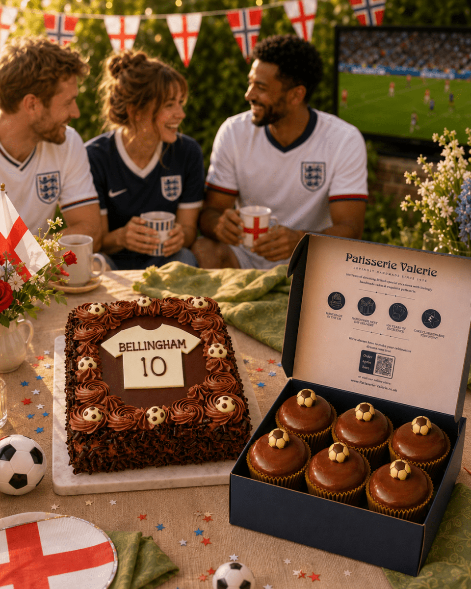 World Cup Party Food Ideas: Football Cakes & Treats - Patisserie Valerie