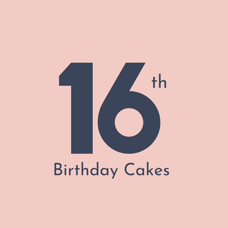 16th Birthday Cakes