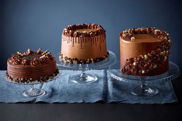 Three Chocolate Cakes