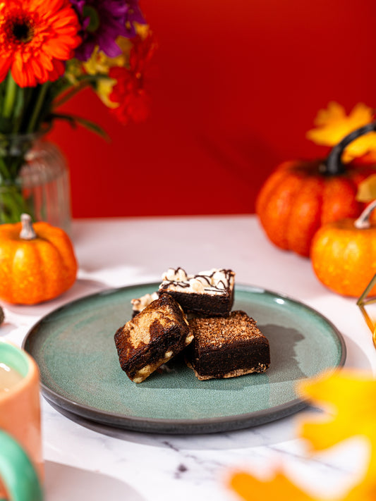 Deluxe Autumn Brownies