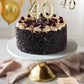 Patisserie Valerie's handmade 40th Birthday Cake Bundle - Black Forest Gateau cake delivery 
