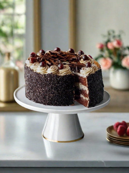 40th Birthday Cake Bundle - Black Forest Gateau