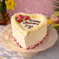 Vintage Mother's Day Heart Cake