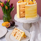 Patisserie Valerie's handmade 60th Birthday Cake Bundle - Mango & Passionfruit cake delivery 