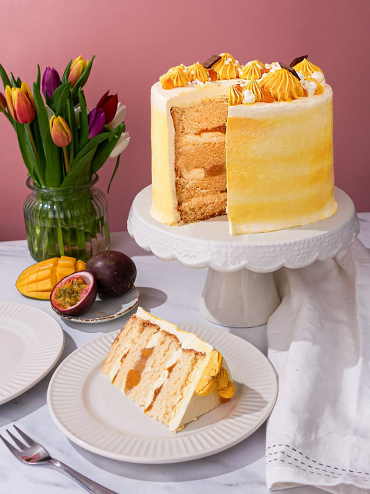 60th Birthday Cake Bundle - Mango & Passionfruit