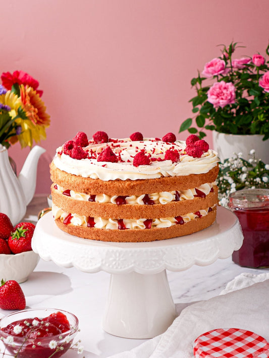 60th Birthday Cake Bundle - Victoria Sponge