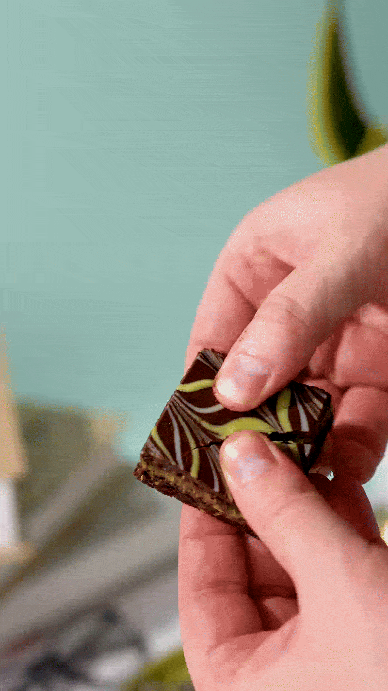 Dubai-Style Chocolate & Pistachio Brownies - Patisserie Valerie