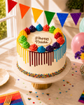 Pride Rainbow Cake