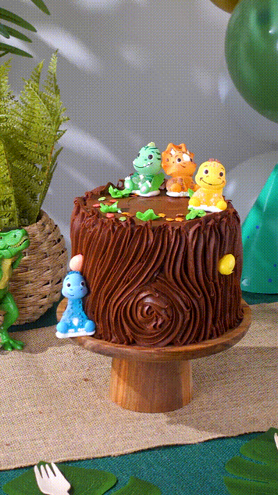 Chocolate Dinosaur Cake