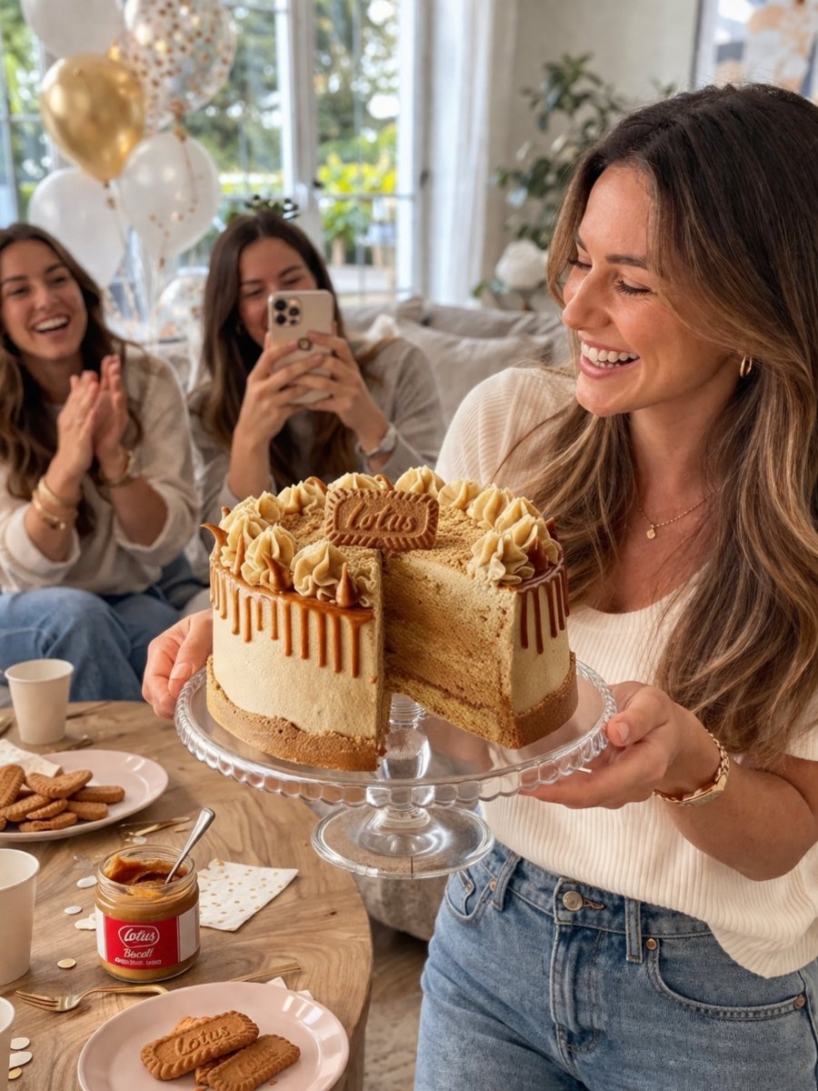 Biscoff Cake - Patisserie Valerie