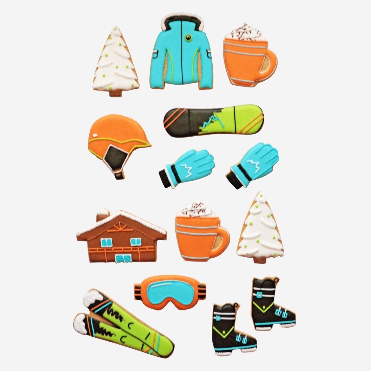 Biscuiteers Apres Ski Luxe Biscuit Tin - Patisserie Valerie