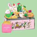 Biscuiteers Birthday Party Animals Biscuit Tin - Patisserie Valerie