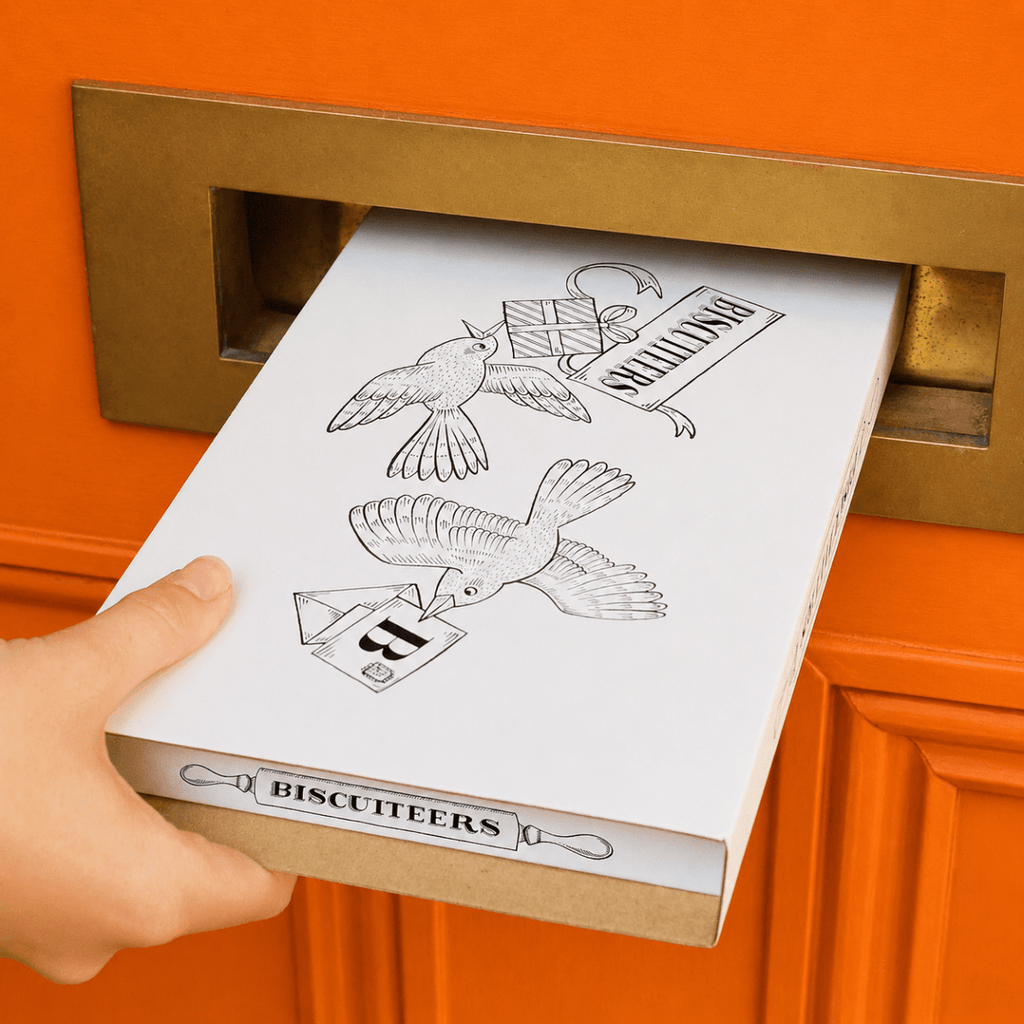 Biscuiteers Boo! Letterbox Biscuits - Patisserie Valerie