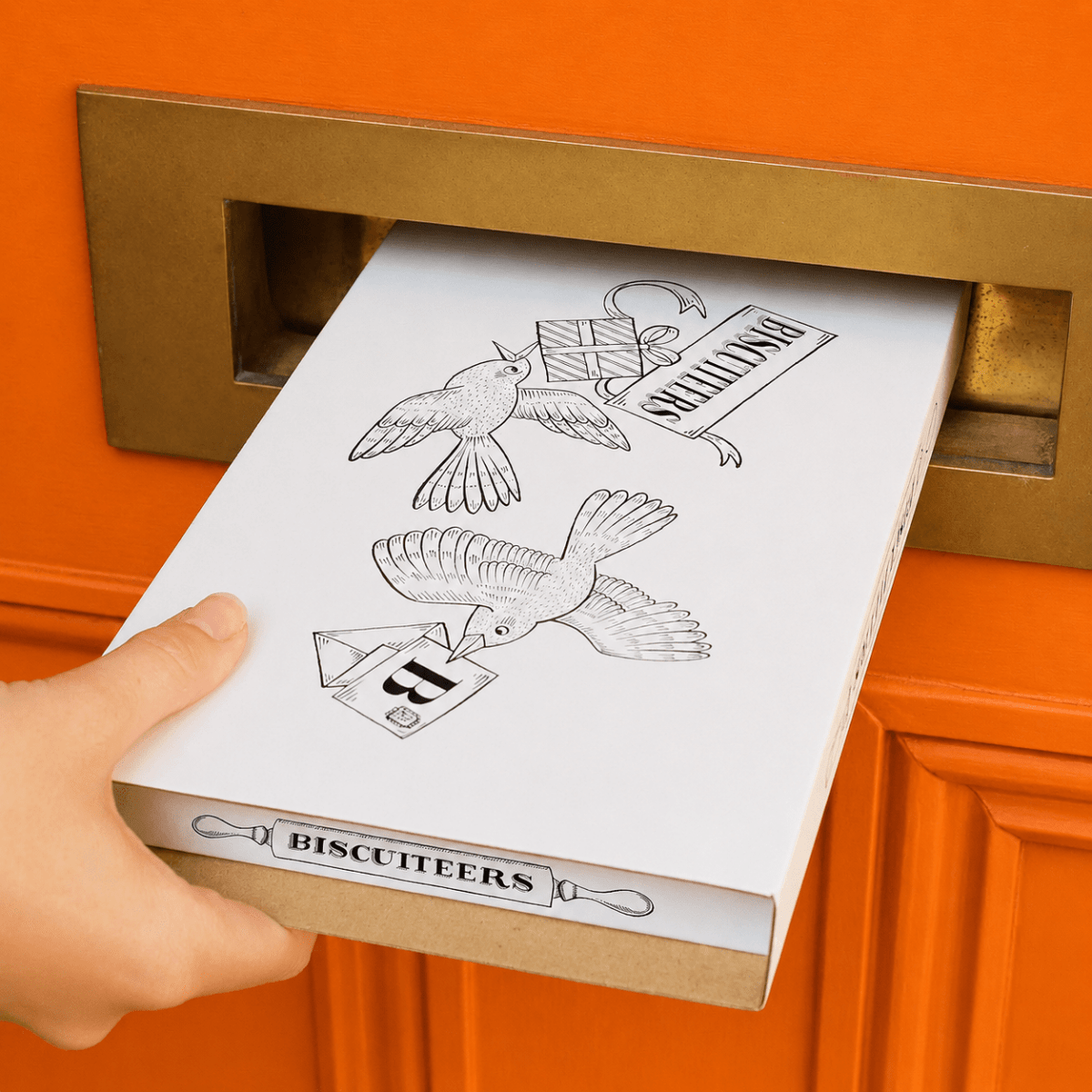 Biscuiteers Boo! Letterbox Biscuits - Patisserie Valerie