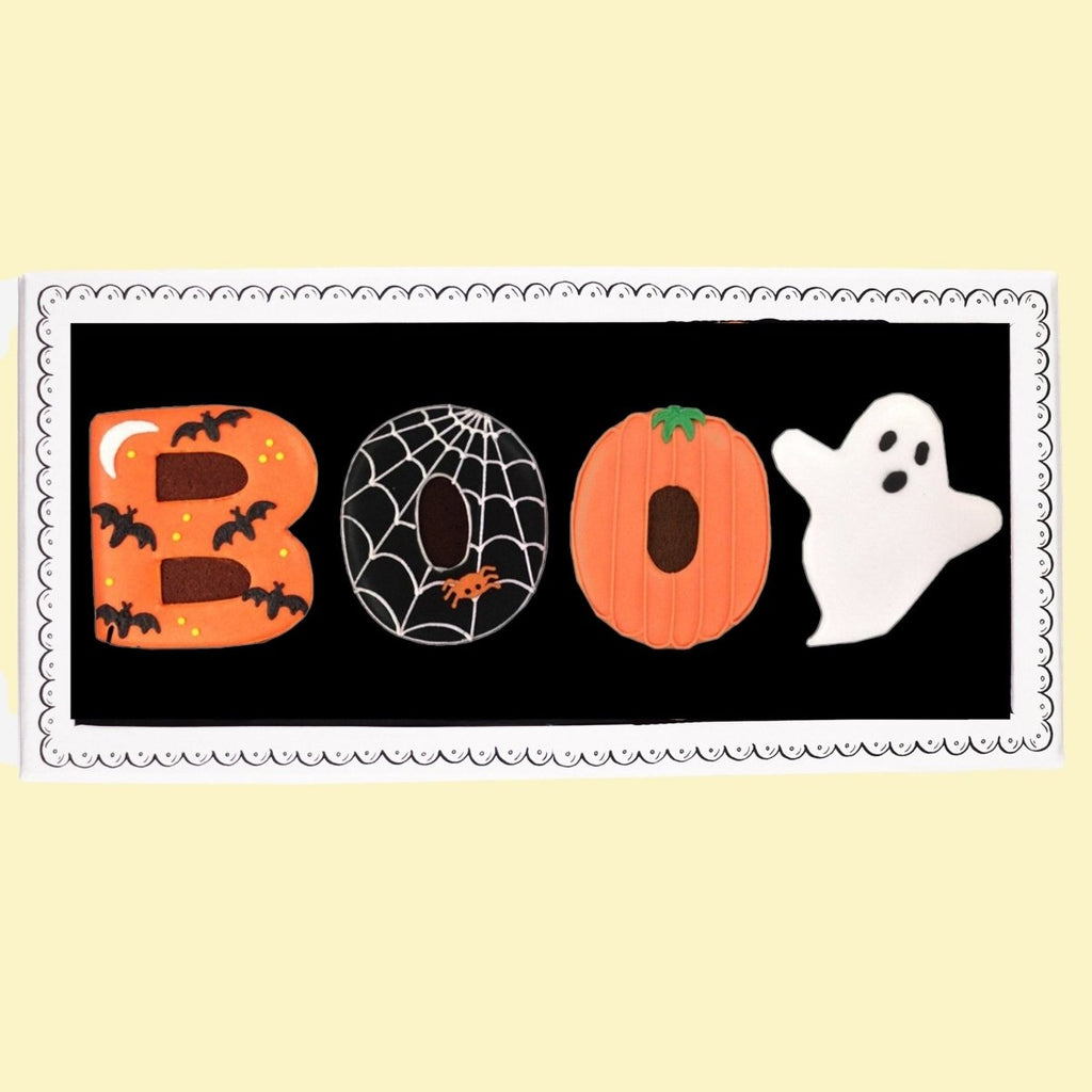 Biscuiteers Boo! Letterbox Biscuits - Patisserie Valerie