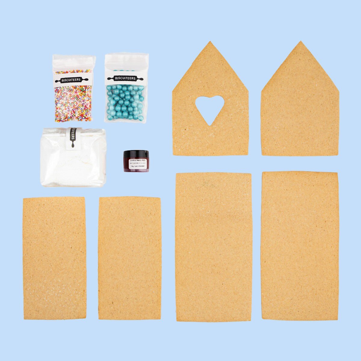 Biscuiteers DIY Gingerbread House Kit - Patisserie Valerie