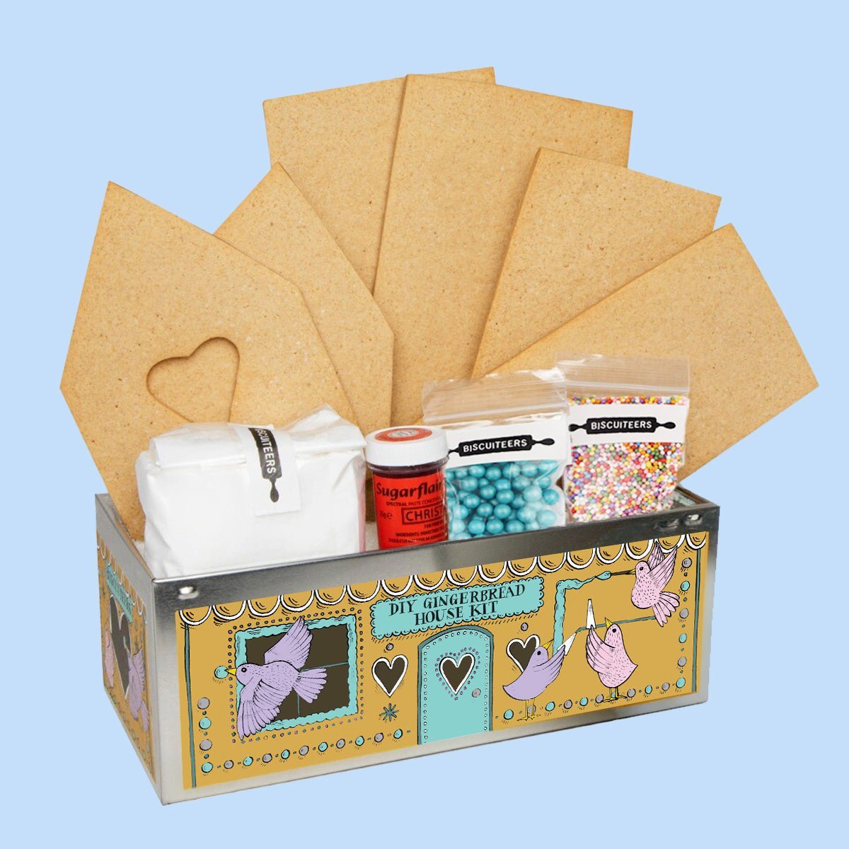 Biscuiteers DIY Gingerbread House Kit - Patisserie Valerie