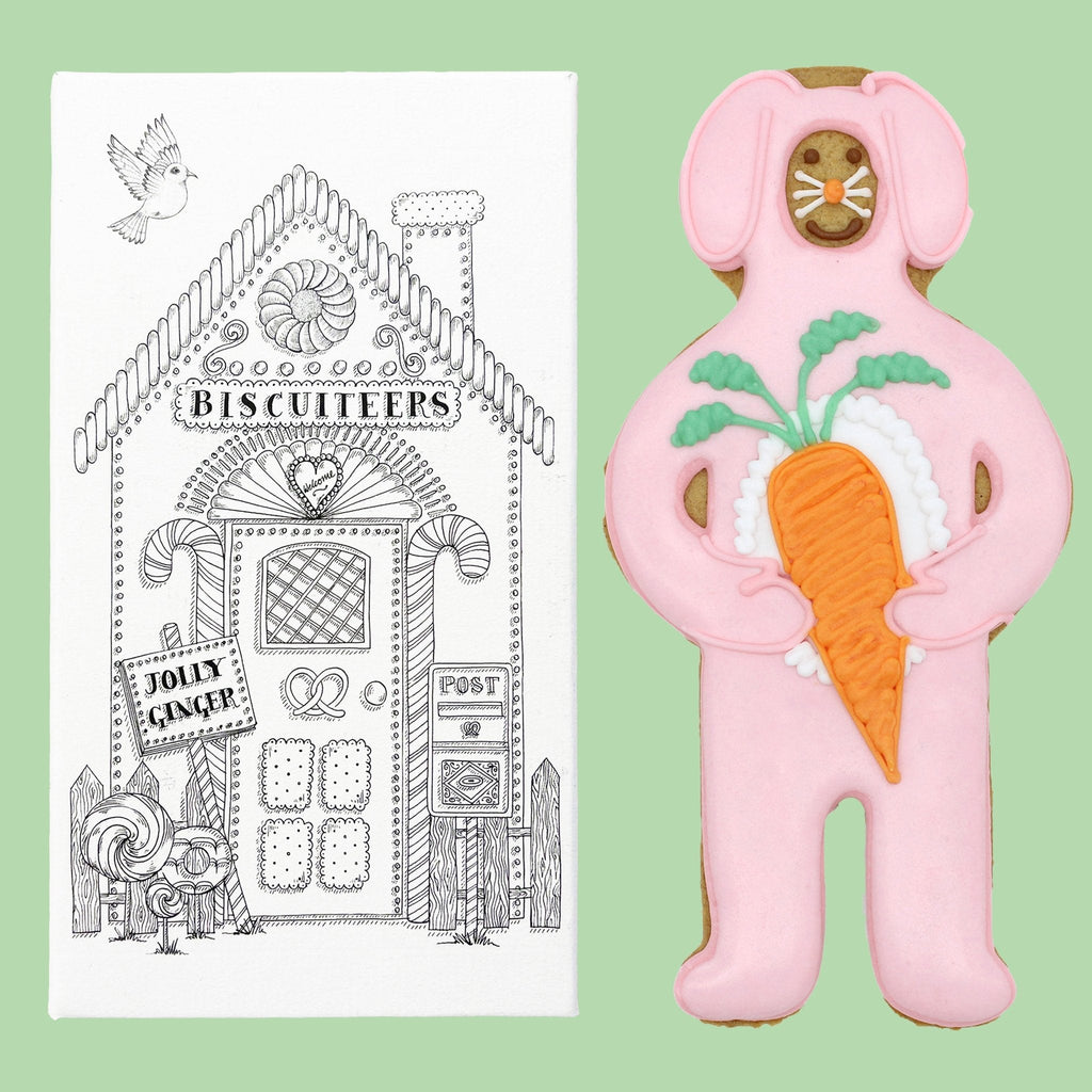 Biscuiteers Easter Bunny Jolly Ginger - Patisserie Valerie