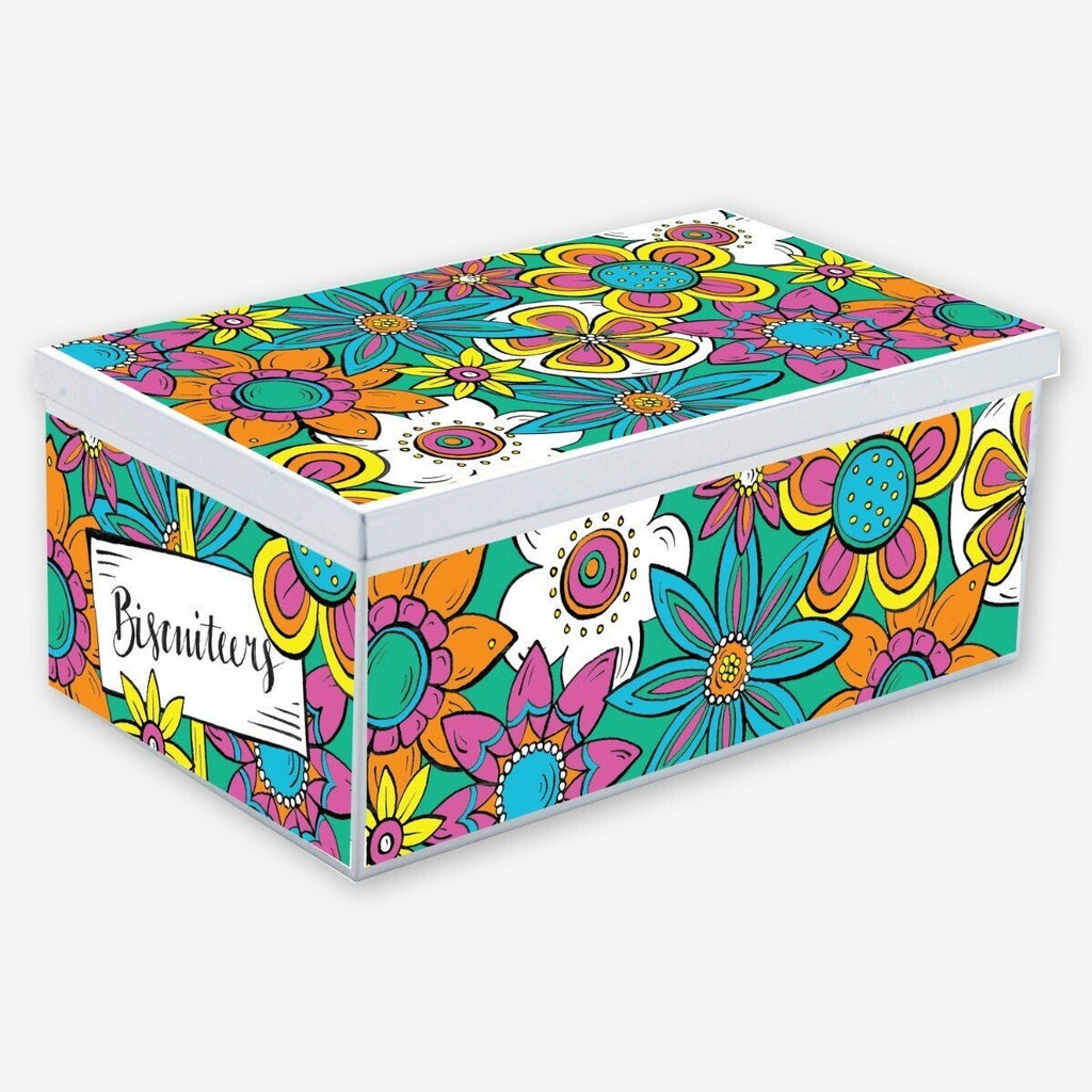 Biscuiteers Hand - Iced Flower Power Biscuits 160g - Patisserie Valerie
