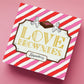 Biscuiteers Love Brownies & Espresso Gift Box - Patisserie Valerie