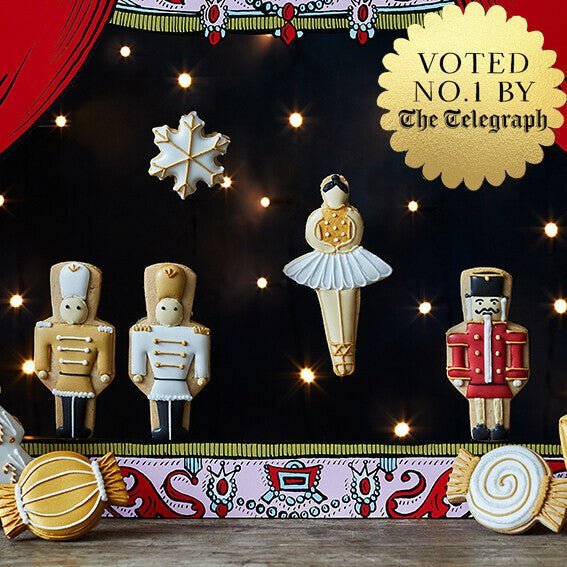 Biscuiteers Nutcracker Biscuit Tin - Patisserie Valerie