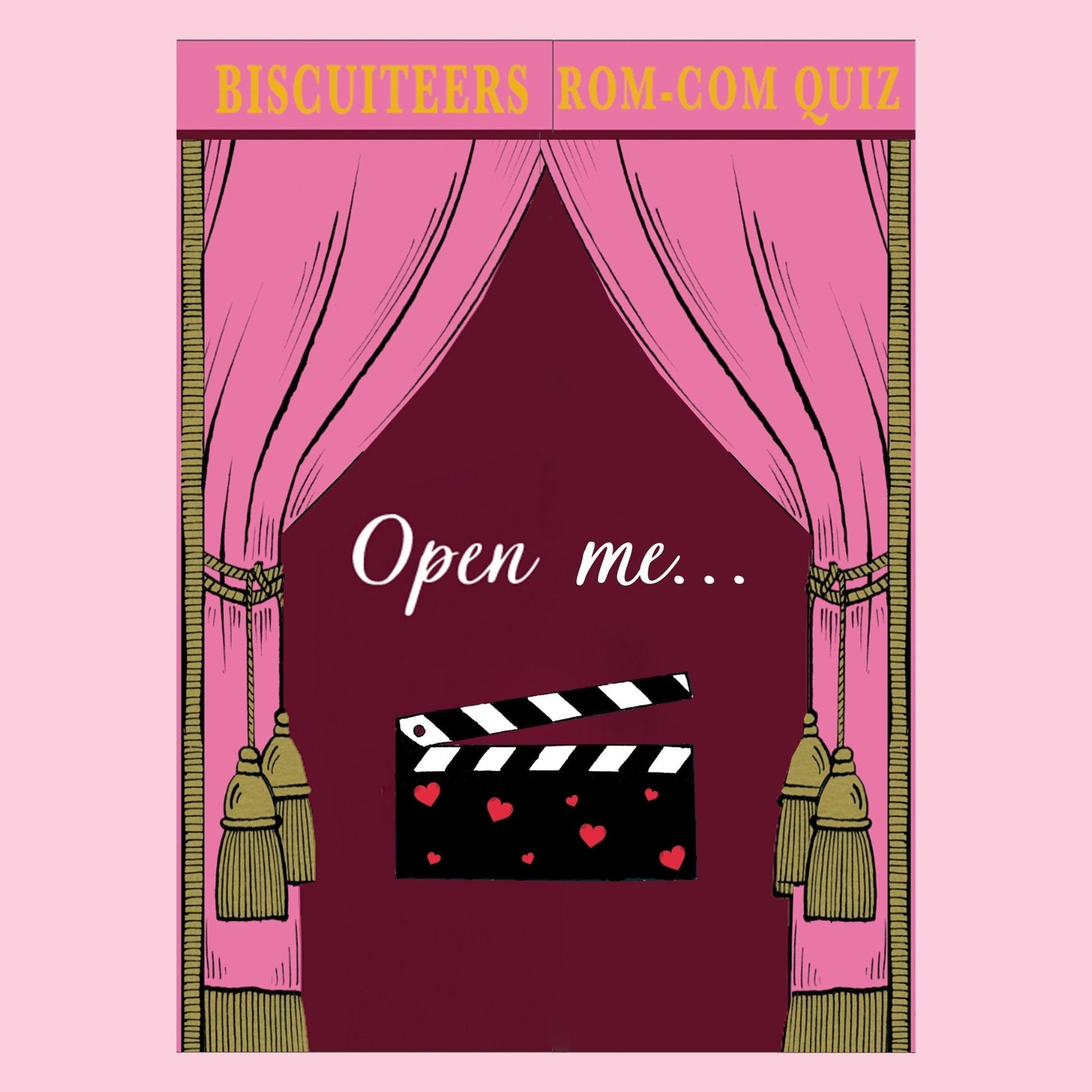 Biscuiteers Rom Com Biscuit Tin - Patisserie Valerie