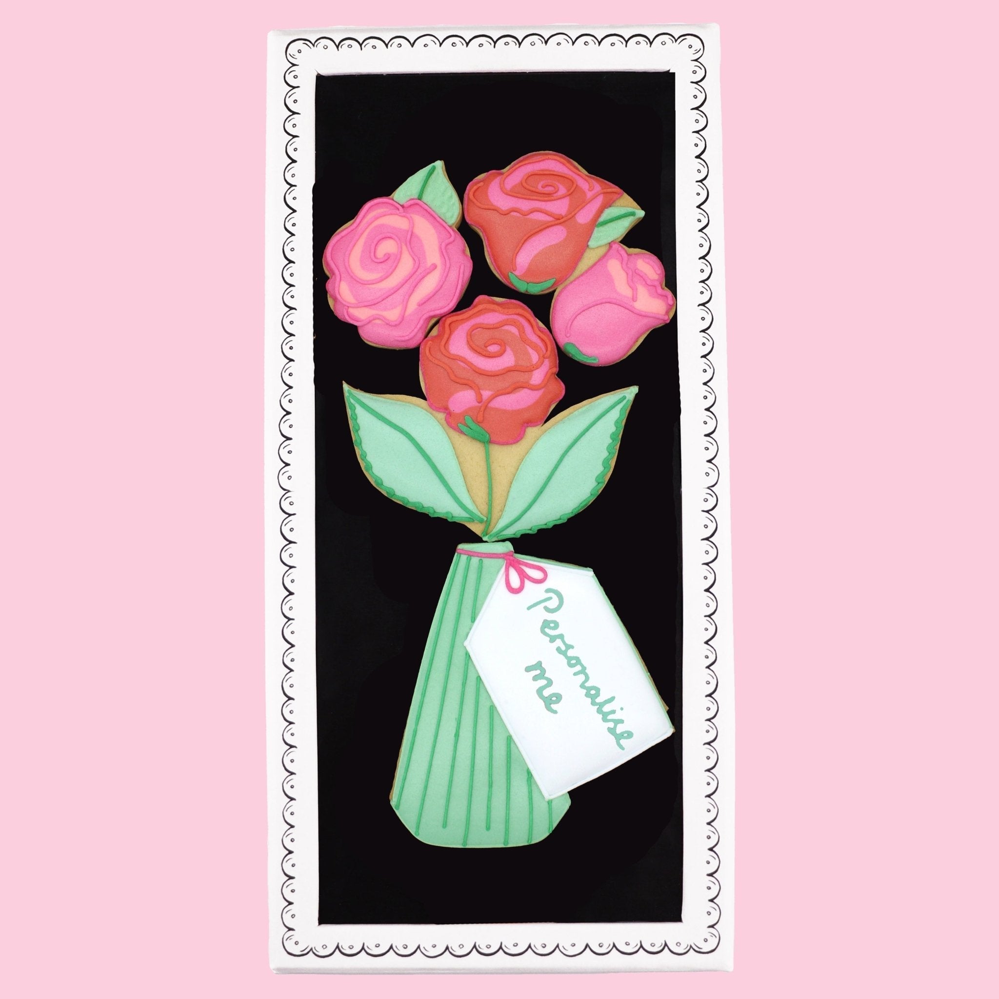 Biscuiteers Roses & Cosmo Gift Box - Patisserie Valerie