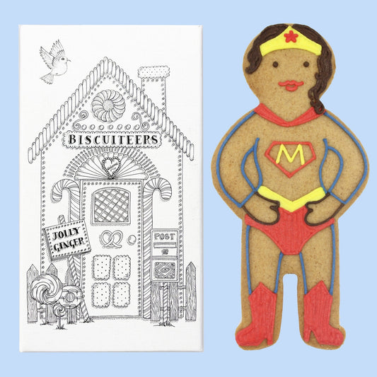 Biscuiteers Super Mum Jolly Ginger