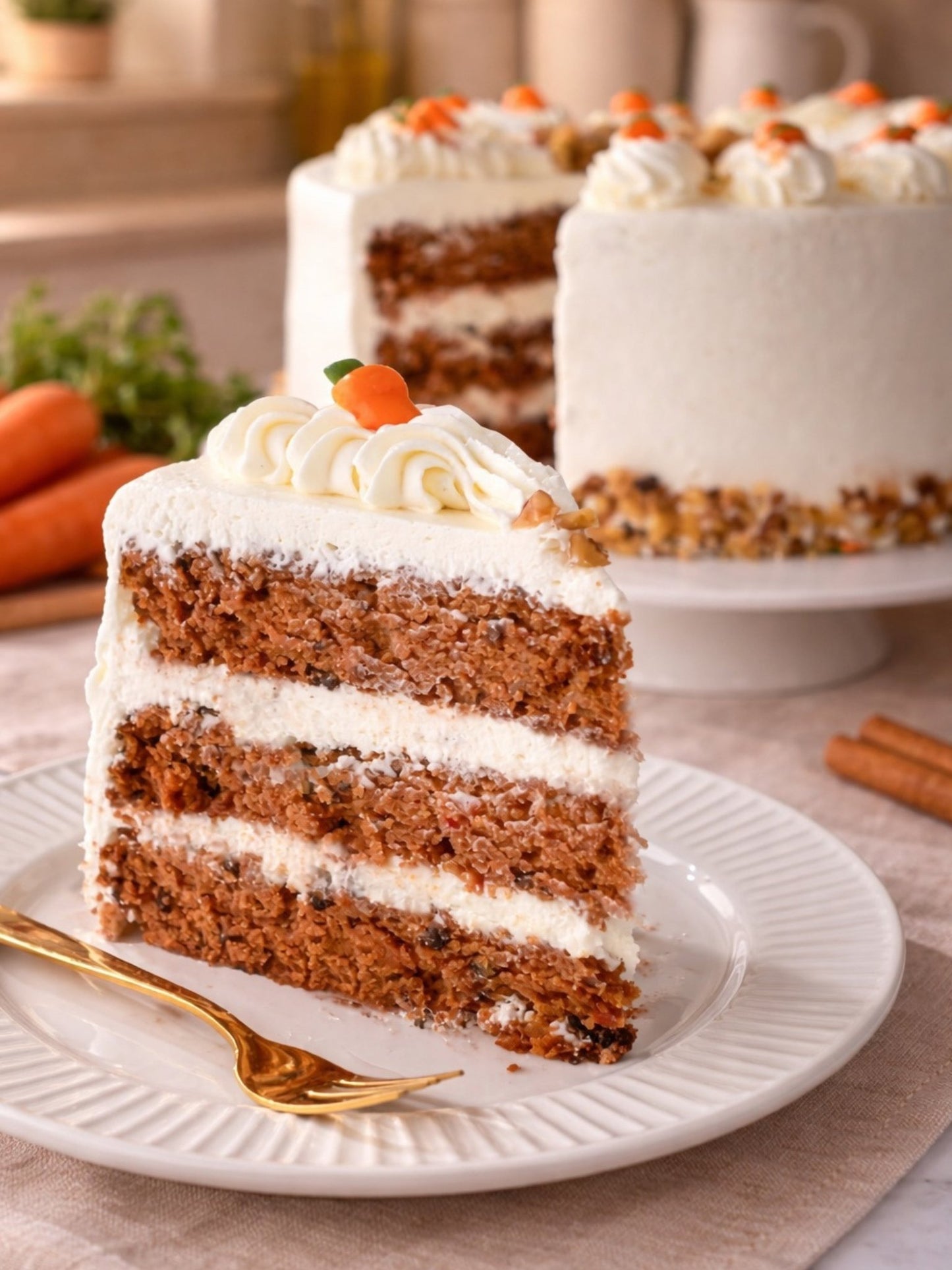 Carrot Cake - Patisserie Valerie