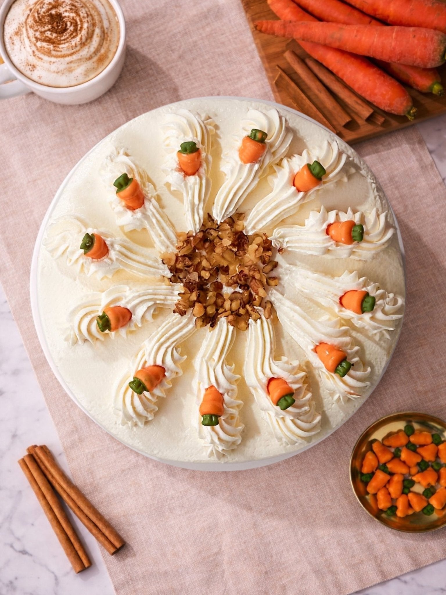 Carrot Cake - Patisserie Valerie
