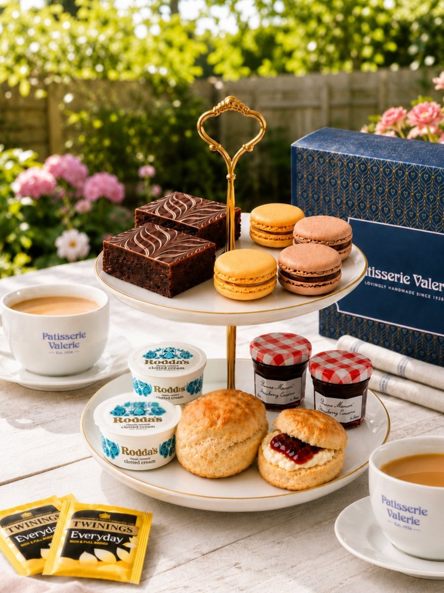 Chocolate Afternoon Tea Gift Box - Patisserie Valerie