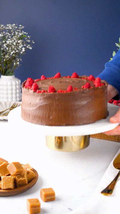 Patisserie Valerie's handmade Chocolate Fudge Cake (Ve) cake delivery 
