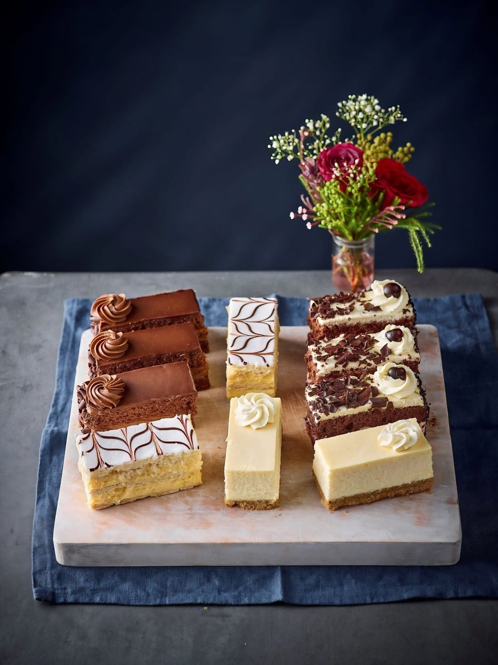 Patisserie Valerie's handmade Classic Patisserie Box cake delivery 