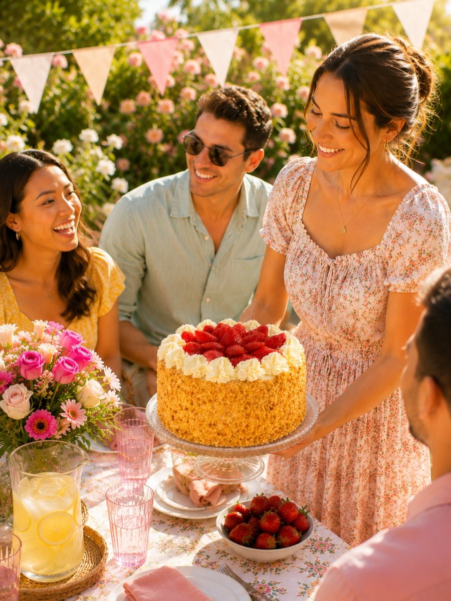Classic Strawberry Gateau - Patisserie Valerie