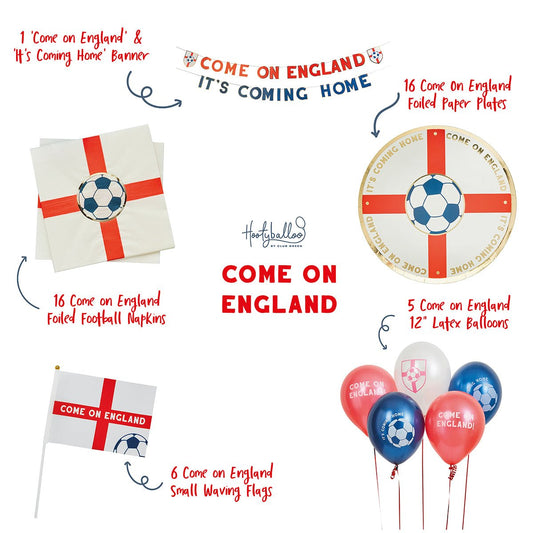 Come on England Party Pack