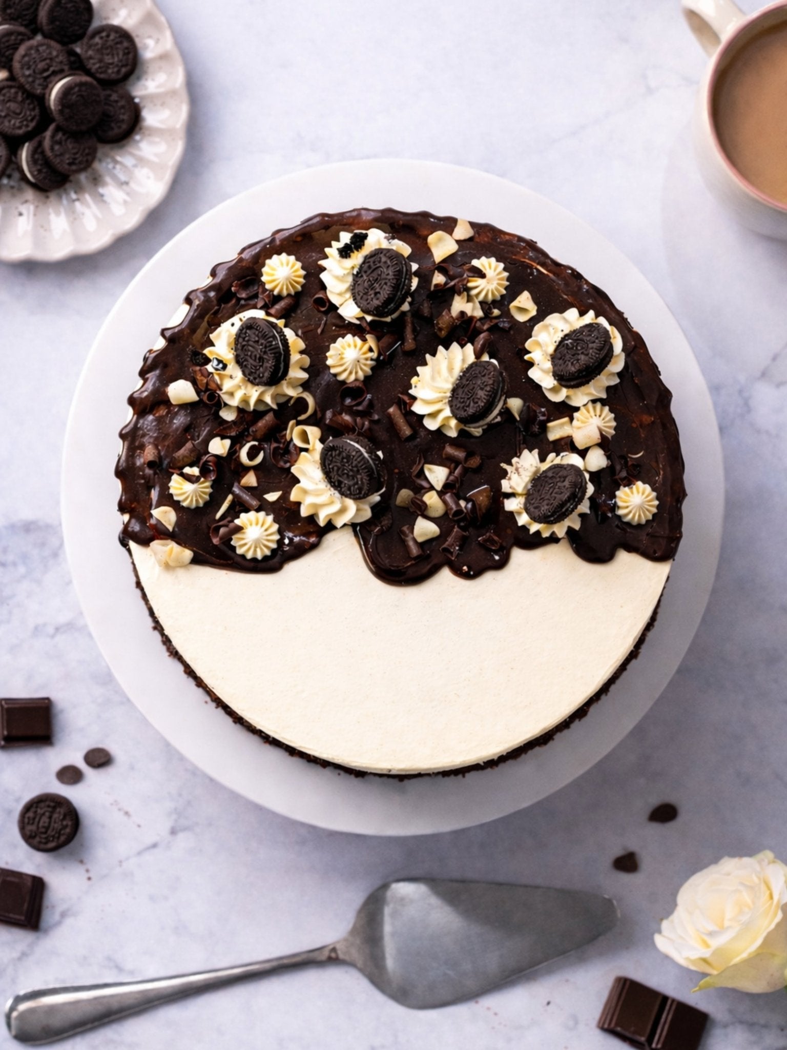 Cookies & Cream Cake - Patisserie Valerie
