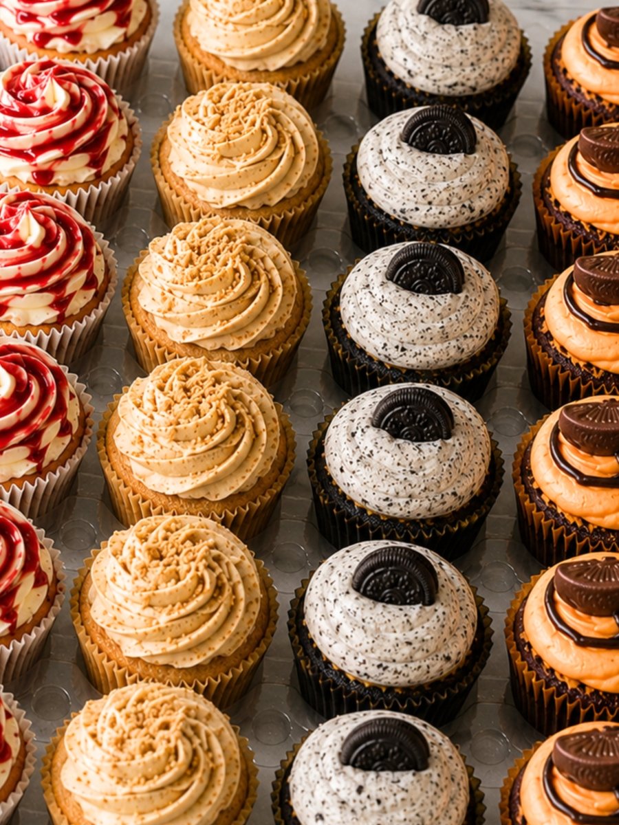 Cupcakes Party Pack - 36 Cupcakes - Choose Your Flavours - Patisserie Valerie